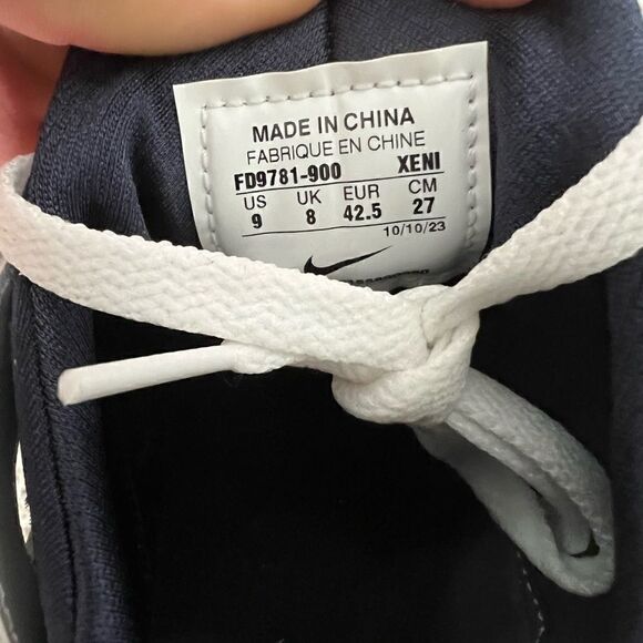 Nike By You Air Huarache Navy White - Picture 9 of 9